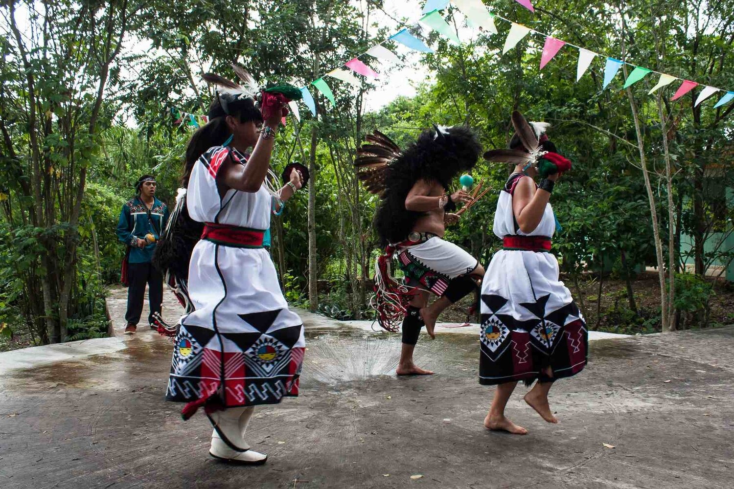  - Pueblo youth dance “Buffalo” in Valladolid, Yucatan, Mexico. (Photo Credit: Julián Cruz Cortés, Yakanal)